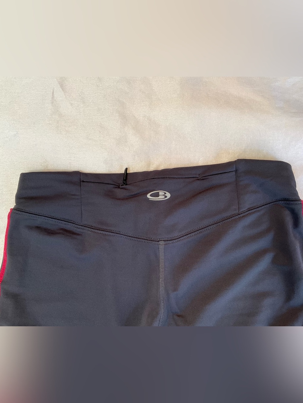 Icebreaker Charcoal Gray Merino-Blend Performance Leggings - Picture 3 of 7